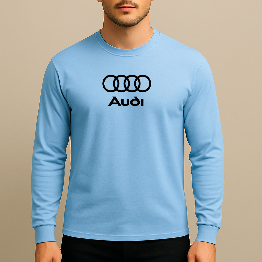 Men’s Audi Motorsports Car Long Sleeve T-Shirt